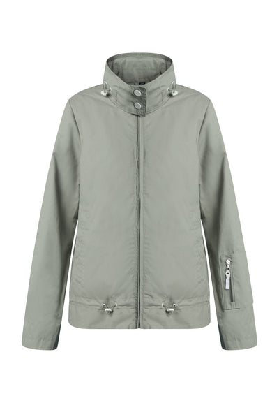 B-WARE DREIMASTER MARITIM DAMEN ÜBERGANGSJACKE Gr. XXL Farbe Rauchmint