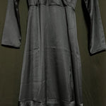 B-WARE DreiMaster Klassik Damen Blusenkleid Gr. S Farbe Marine