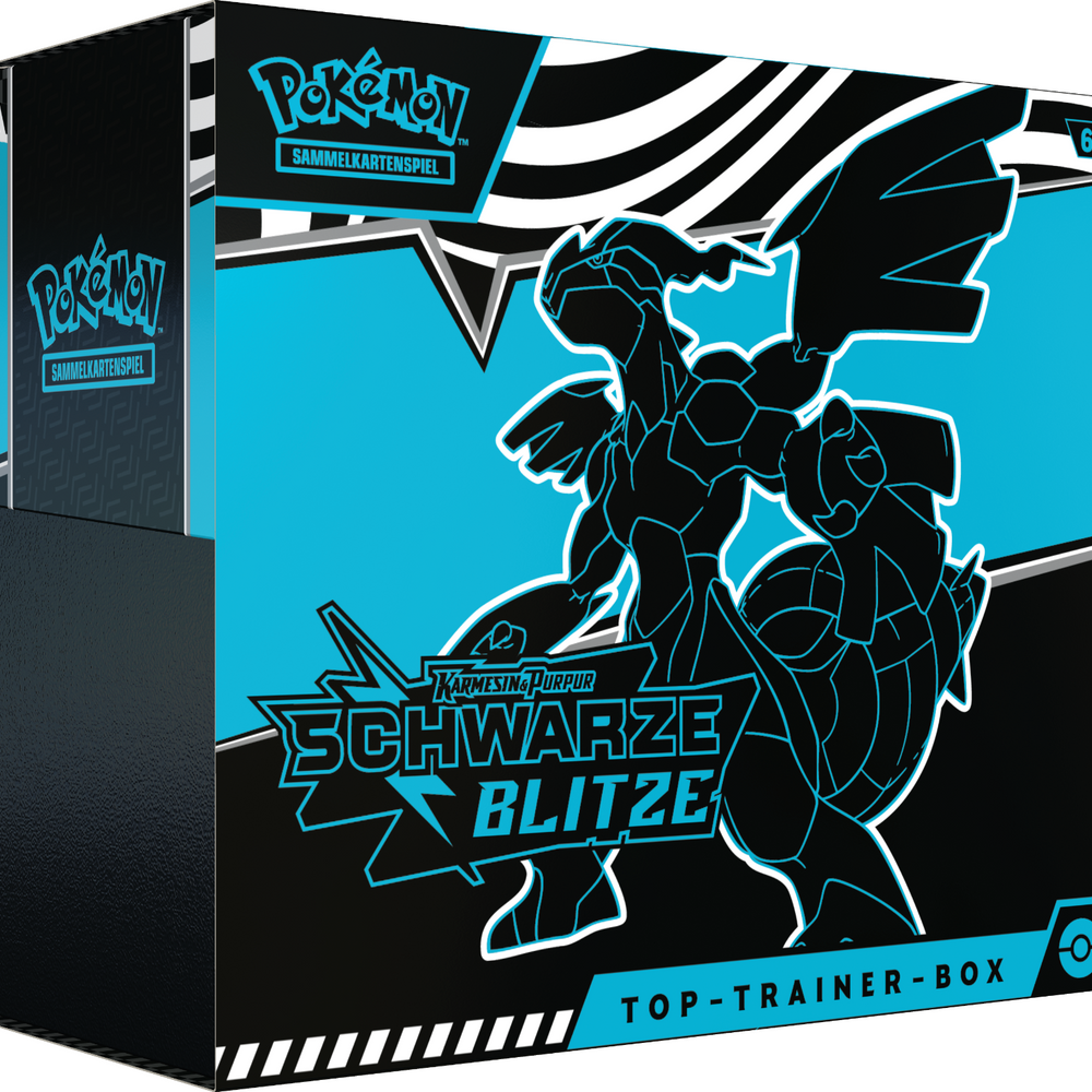 POK KP10.5 Top-Trainer-Box Zekrom Schwarze Blitze