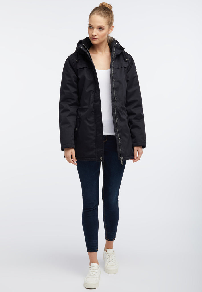 B-WARE DREIMASTER DAMEN ANORAK Gr. L Farbe Schwarz