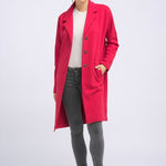 B-WARE Sweatmantel Gr.M Farbe Dunkelrot