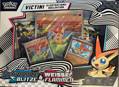 Pokémon Schwarze Blitze & Weisse Flammen Victini Illustrations-Kollektion
