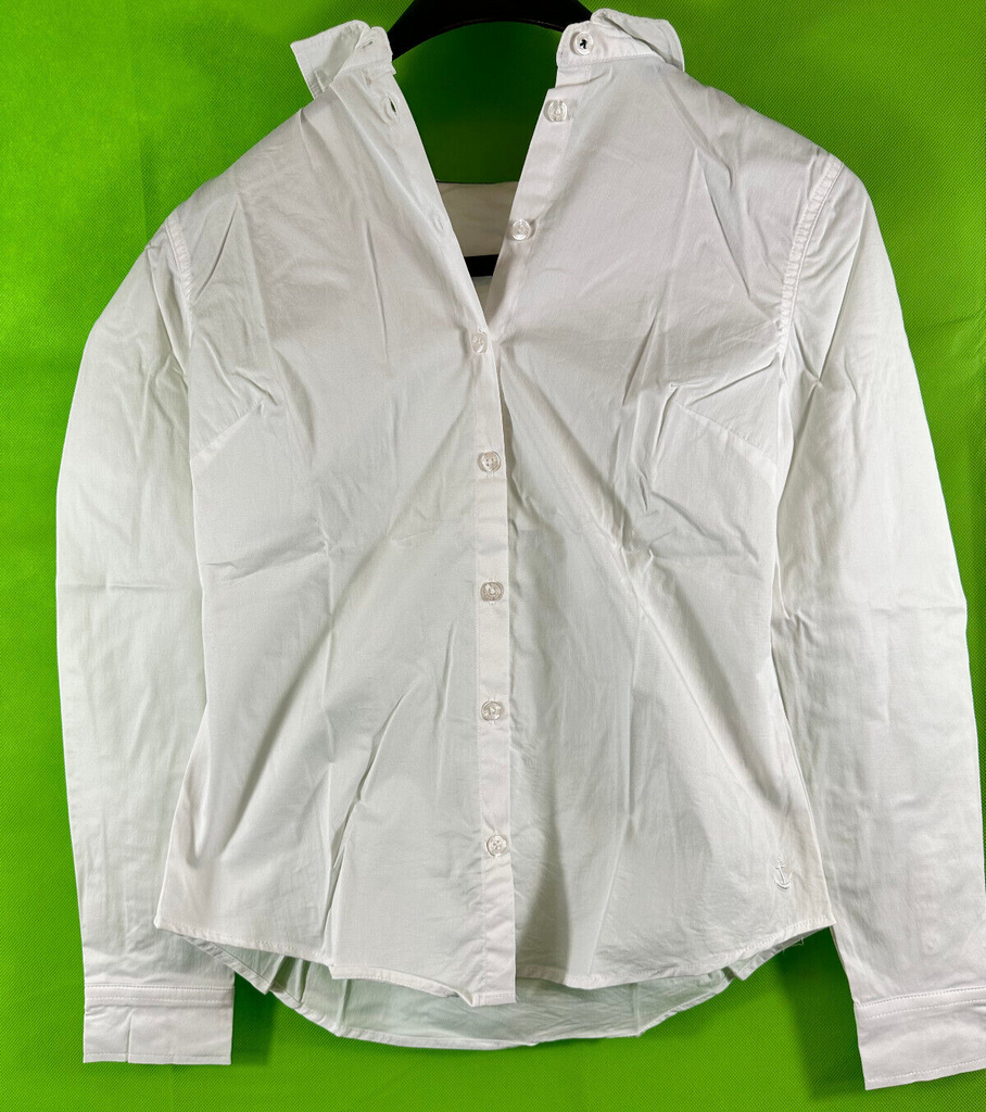 B-WARE DREIMASTER MARITIM DAMEN BLUSE Gr. XS Farbe Weiss