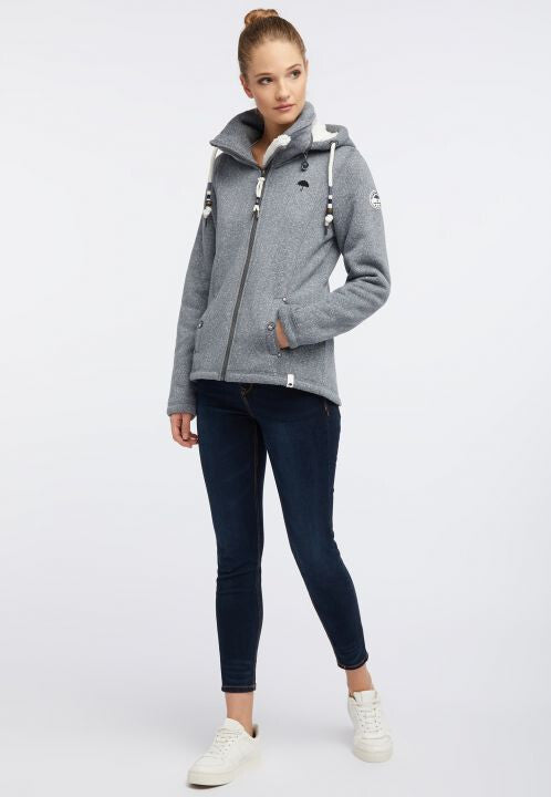 Musterware/Einzelstück …SCHMUDDELWEDDA DAMEN JACKE GR.S FARBE GRAU MELANGE