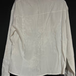 B-WARE USHA BLUE LABEL DAMEN BLUSE Gr.M Farbe Weiss