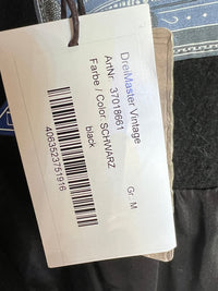 B-WARE DREIMASTER VINTAGE DAMEN ÜBERGANGSMANTEL Gr. M Farbe Schwarz