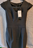 B-WARE FAINA DAMEN KLEID Gr.XS Farbe Schwarz