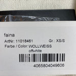 B-WARE FAINA DAMEN STRICKJACKE Gr. XS/S FARBE WOLLWEISS