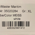 B-WARE DREIMASTER MARITIM DAMEN ÜBERGANGSJACKE Gr.XL Farbe Weiss