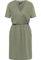B-WARE DreiMaster Vintage Damen Kleid Gr. S Farbe Oliv