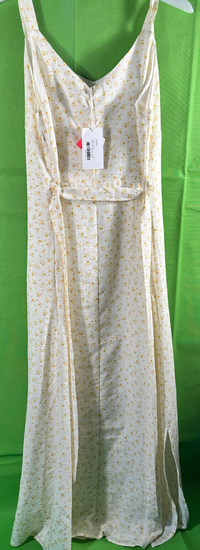 B-WARE MYMO DAMEN KLEID Gr. L Farbe Wollweiss