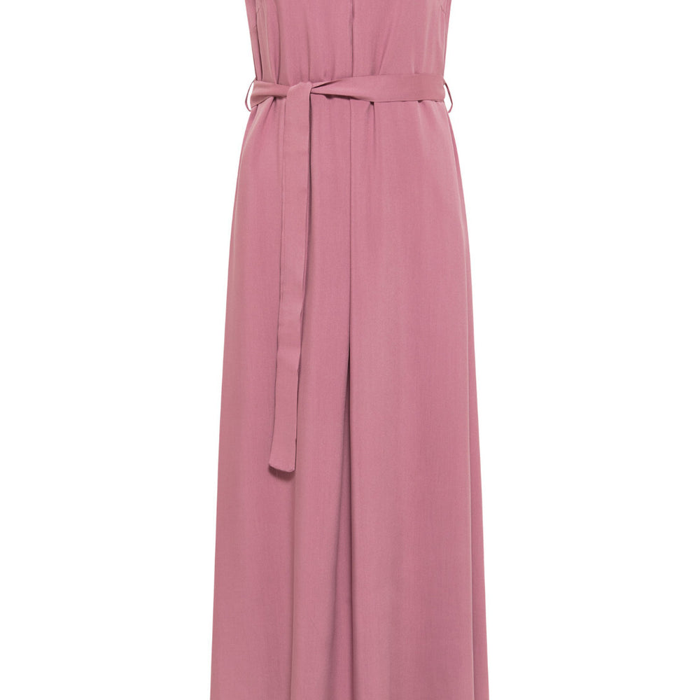 B-WARE usha Damen Maxikleid Gr. XL Farbe Dunkelrosa