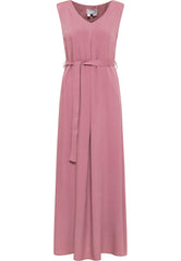 B-WARE usha Damen Maxikleid Gr. XL Farbe Dunkelrosa