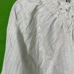 B-WARE MYMO DAMEN BLUSE Gr. S Farbe Weiss