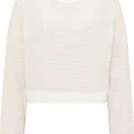 B-WARE MYMO DAMEN PULLOVER Gr.XS Farbe Wollweiss