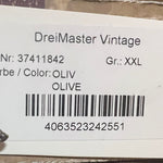 B-WARE DREIMASTER VINTAGE DAMEN HEMD Gr.XXL Farbe Oliv