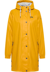 B-WARE Schmuddelwedda Damen Regenmantel Gr. S Farbe Senf