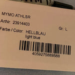 B-WARE MYMO ATHLSR DAMEN HOODIE Gr. L Farbe Hellblau