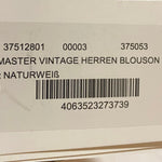 B-WARE DREIMASTER VINTAGE HERREN BLOUSON Gr.M Farbe Naturweiss