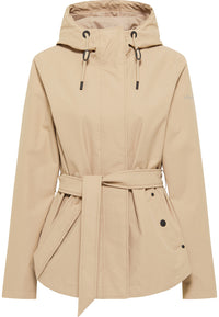 B-WARE DREIMASTER KLASSIK DAMEN REGENJACKE GR.XS FARBE BEIGE