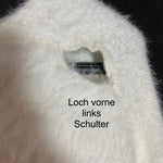 B-WARE FAINA DAMEN STRICKPULLOVER Gr. M/L Farbe Wollweiss