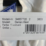 B-WARE DREIMASTER DAMEN KLEID Gr.L FARBE Wollweiss