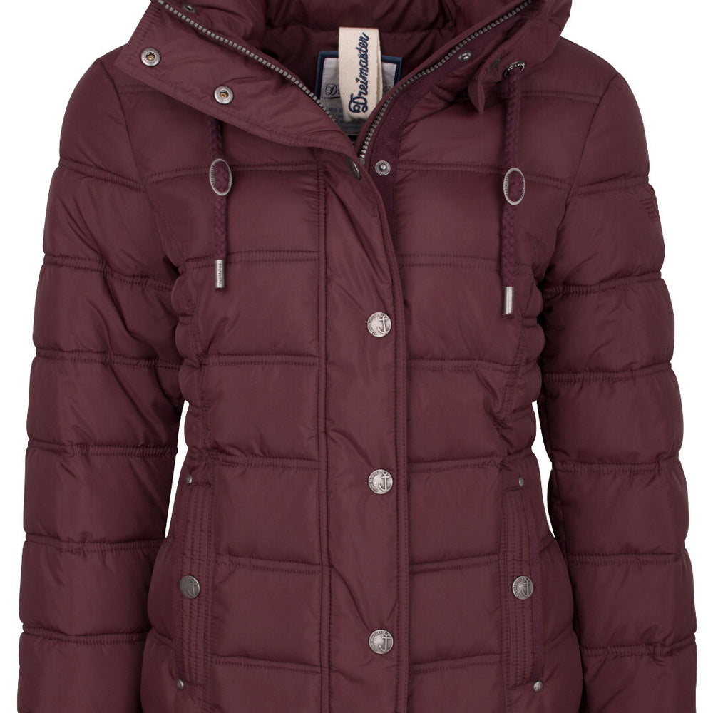 B-WARE DREIMASTER DAMEN BLOUSON Gr. M Farbe BORDEAUX