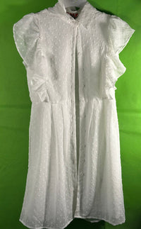 B-WARE MYMO ROCKS DAMEN SOMMERKLEID Gr. S Farbe Weiss