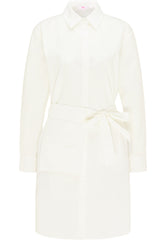 B-WARE MYMO DAMEN KLEID Gr.S Farbe Wollweiss