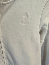 B-WARE DREIMASTER MARITIM DAMEN SWEATJACKE Gr.XS FARBE WEISS