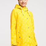 B-WARE SCHMUDDELWEDDA DAMEN BLOUSON GR.L FARBE GELB AOP