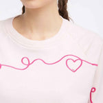 B-WARE MYMO DAMEN SWEATSHIRT GR.XL FARBE ALTROSA