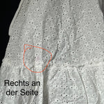 B-WARE IZIA DAMEN KLEID GR.L FARBE WEISS