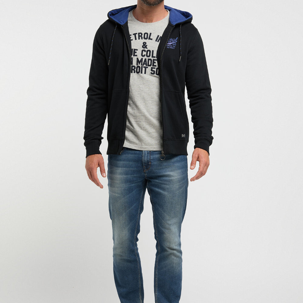 B-WARE PETROL INDUSTRIES HERREN SWEATSHIRT GR.XXL FARBE BLACK