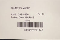B-WARE DREIMASTER MARITIM DAMEN JERSEYKLEID Gr.M Farbe Marine