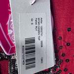 B-WARE MYMO DAMEN TOP GR.S FARBE ROT