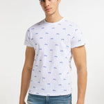 B-WARE PETROL INDUSTRIES HERREN T-SHIRT GR.L FARBE BRIGHT WHITE