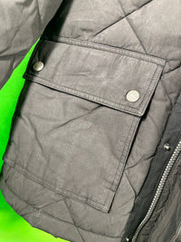 B-WARE DREIMASTER VINTAGE HERREN ÜBERGANGSJACKE Gr. XL Farbe Schwarz