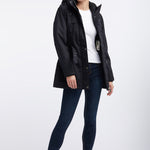 B-WARE DREIMASTER DAMEN MANTEL Gr. L Farbe Schwarz