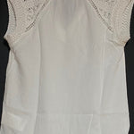 B-WARE DREIMASTER VINTAGE DAMEN BLUSE Gr.M Farbe Wollweiss