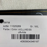 B-WARE FAINA DAMEN STRICKJACKE Gr. M/L Farbe Wollweiss