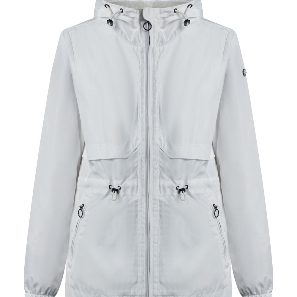 B-WARE DREIMASTER MARITIM DAMEN ÜBERGANGSJACKE Gr.XL Farbe Weiss