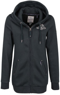 Musterware/Einzelstück Dreimaster Damen Sweatjacke Gr.S Farbe Flaschengrün