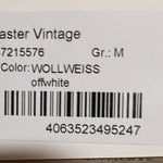 B-WARE DREIMASTER VINTAGE DAMEN SOMMERKLEID Gr.M Farbe WOLLWEISS