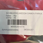 B-WARE SCHMUDDELWEDDA DAMEN PARKA Gr. XS Farbe Rot