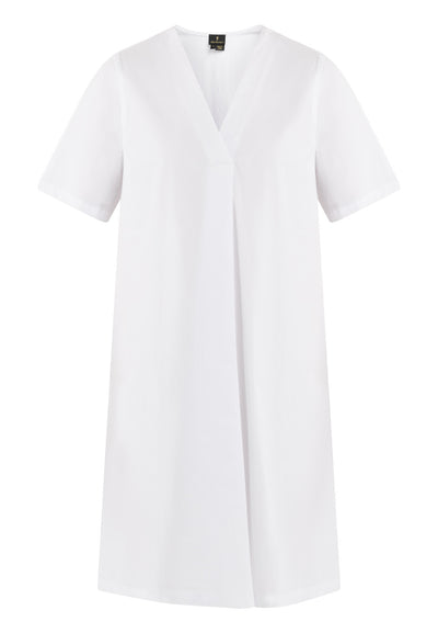 B-WARE DREIMASTER KLASSIK DAMEN KLEID Gr.XL FARBE WEISS