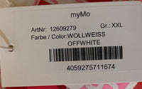 B-WARE MYMO DAMEN SWEATSHIRT Gr.XXL Farbe Wollweiss