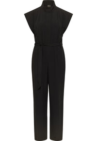 B-WARE DREIMASTER KLASSIK DAMEN JUMPSUIT Gr.L Farbe Schwarz
