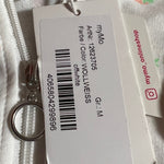 B-WARE MYMO DAMEN PULLOVER SWEATJACKE NOLIE GR: M FARBE WOLLWEISS