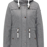 Musterware/Einzelstück... DREIMASTER DAMEN WINTERJACKE GR.S FARBE GRAU MELANGE